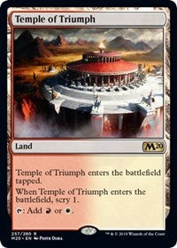 Temple of Triumph [Promo Pack: Core Set 2020] | Tabernacle Games