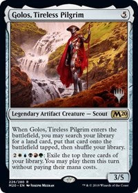 Golos, Tireless Pilgrim [Promo Pack: Core Set 2020] | Tabernacle Games