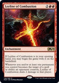 Leyline of Combustion [Promo Pack: Core Set 2020] | Tabernacle Games