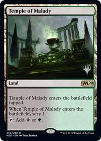 Temple of Malady [Promo Pack: Core Set 2020] | Tabernacle Games