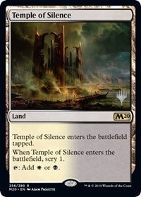 Temple of Silence [Promo Pack: Core Set 2020] | Tabernacle Games