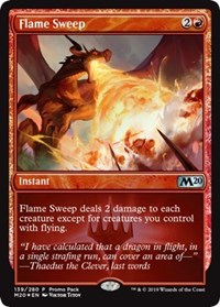 Flame Sweep [Promo Pack: Core Set 2020] | Tabernacle Games