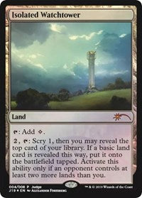 Isolated Watchtower [Judge Promos] | Tabernacle Games