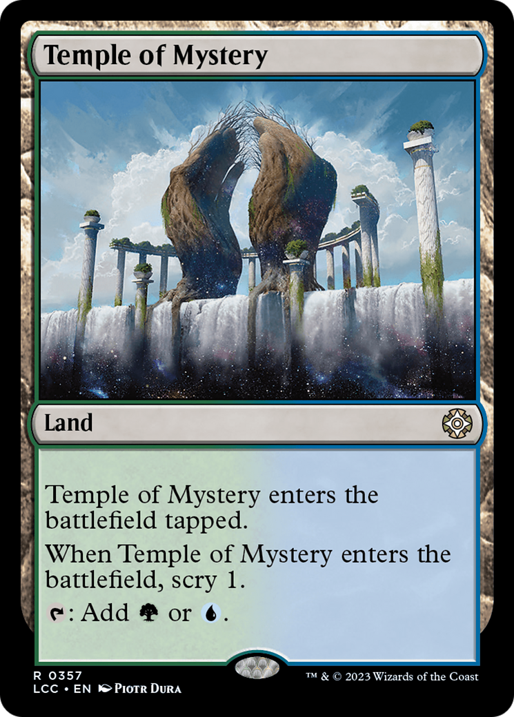 Temple of Mystery [The Lost Caverns of Ixalan Commander] | Tabernacle Games
