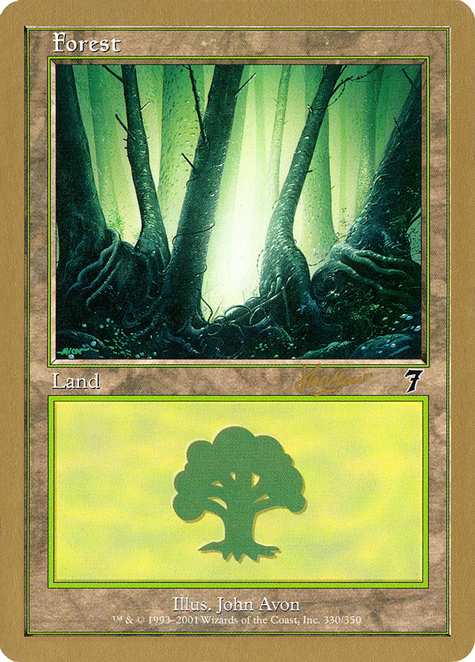 Forest (shh330) (Sim Han How) [World Championship Decks 2002] | Tabernacle Games