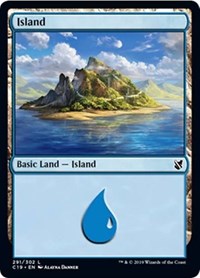 Island (291) [Commander 2019] | Tabernacle Games