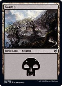 Swamp (294) [Commander 2019] | Tabernacle Games