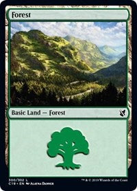 Forest (300) [Commander 2019] | Tabernacle Games