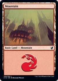 Mountain (299) [Commander 2019] | Tabernacle Games