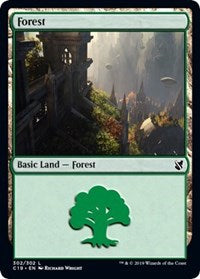 Forest (302) [Commander 2019] | Tabernacle Games