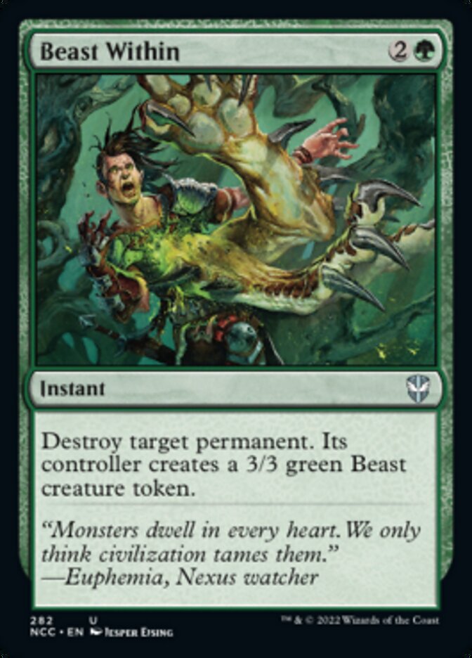 Beast Within [Streets of New Capenna Commander] | Tabernacle Games
