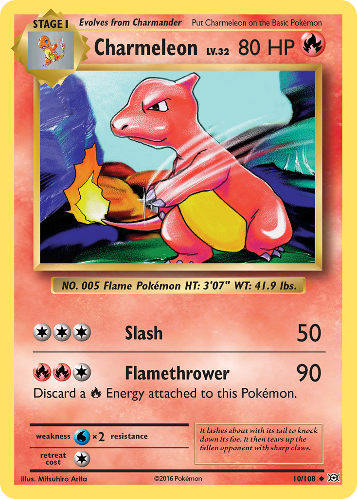 Charmeleon (10/108) [XY: Evolutions] | Tabernacle Games