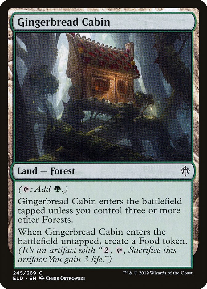Gingerbread Cabin [Throne of Eldraine] | Tabernacle Games