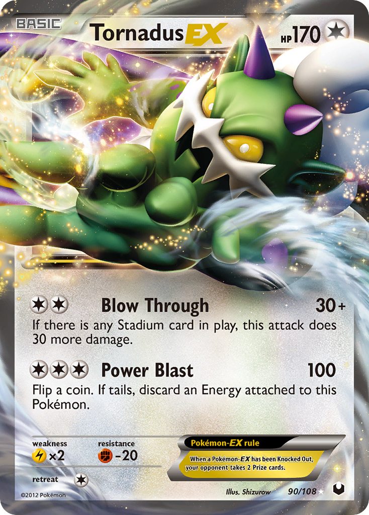 Tornadus EX (90/108) [Black & White: Dark Explorers] | Tabernacle Games