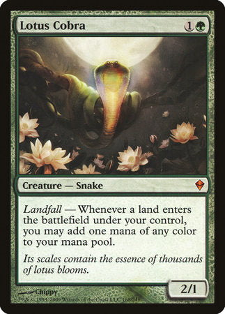 Lotus Cobra [Zendikar] | Tabernacle Games