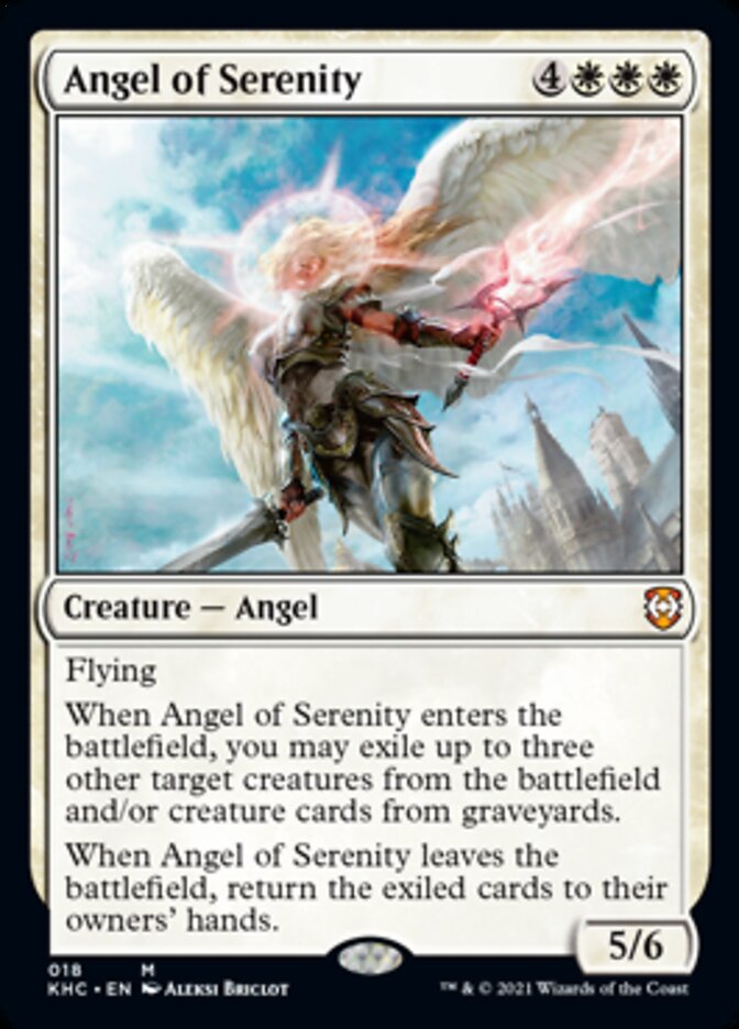 Angel of Serenity [Kaldheim Commander] | Tabernacle Games