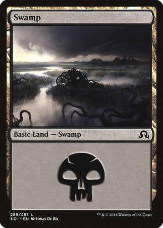 Swamp (289) [Shadows over Innistrad] | Tabernacle Games