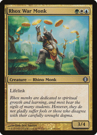 Rhox War Monk [Shards of Alara] | Tabernacle Games