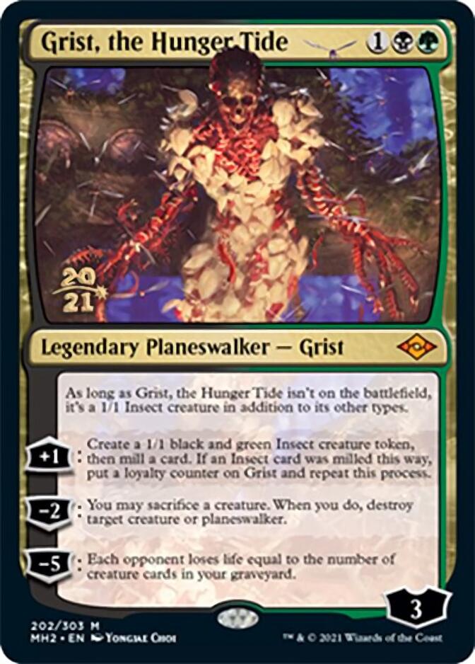 Grist, the Hunger Tide [Modern Horizons 2 Prerelease Promos] | Tabernacle Games