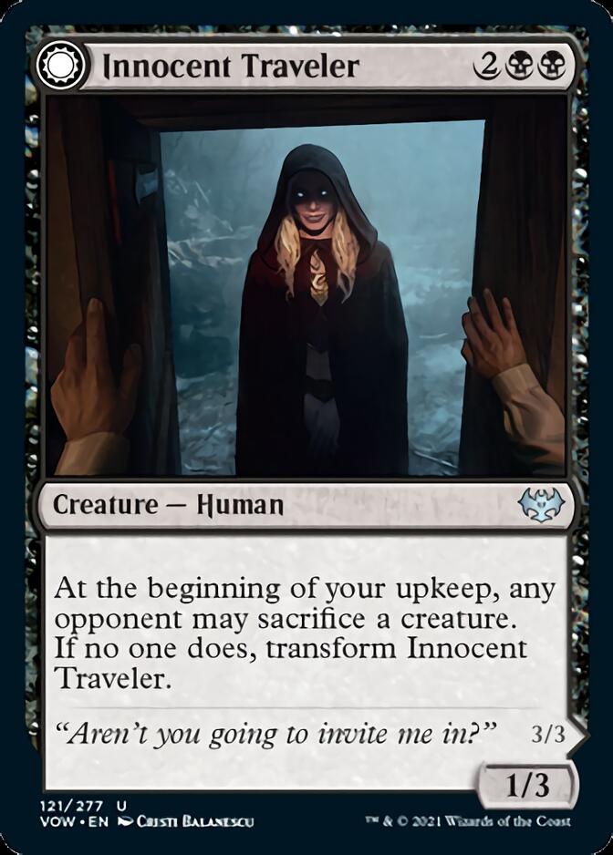 Innocent Traveler // Malicious Invader [Innistrad: Crimson Vow] | Tabernacle Games