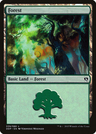 Forest (39) [Duel Decks: Zendikar vs. Eldrazi] | Tabernacle Games