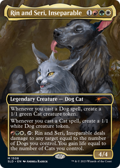 Rin and Seri, Inseparable (1508) // Rin and Seri, Inseparable [Secret Lair Commander Deck: Raining Cats and Dogs] | Tabernacle Games