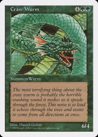 Craw Wurm [Fifth Edition] | Tabernacle Games