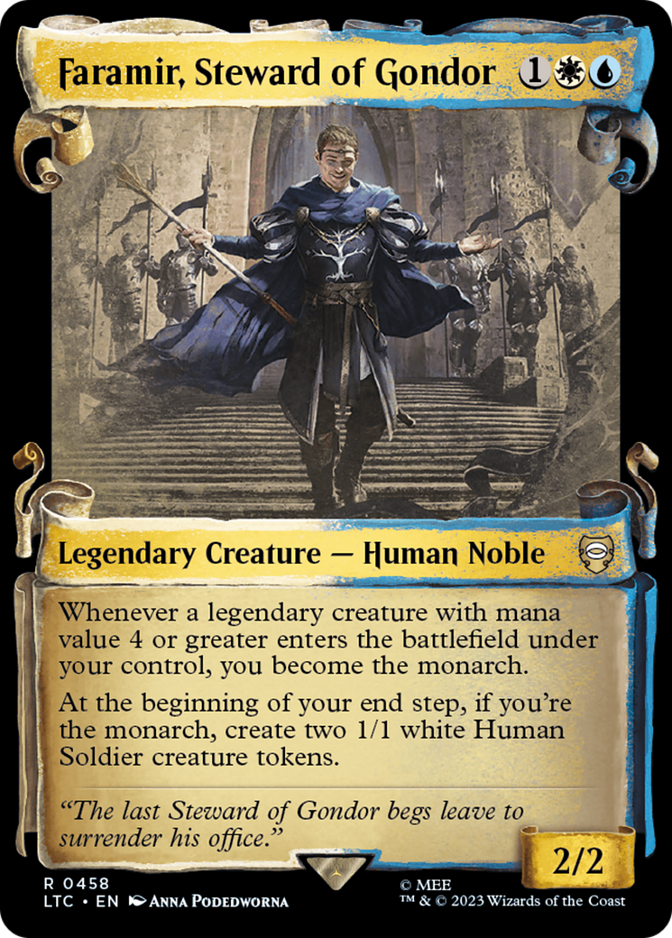 Faramir, Steward of Gondor [The Lord of the Rings: Tales of Middle-Earth Commander Showcase Scrolls] | Tabernacle Games