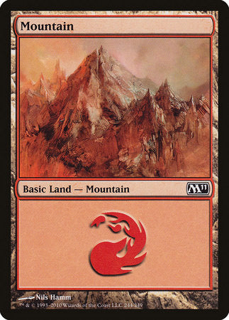 Mountain (244) [Magic 2011] | Tabernacle Games