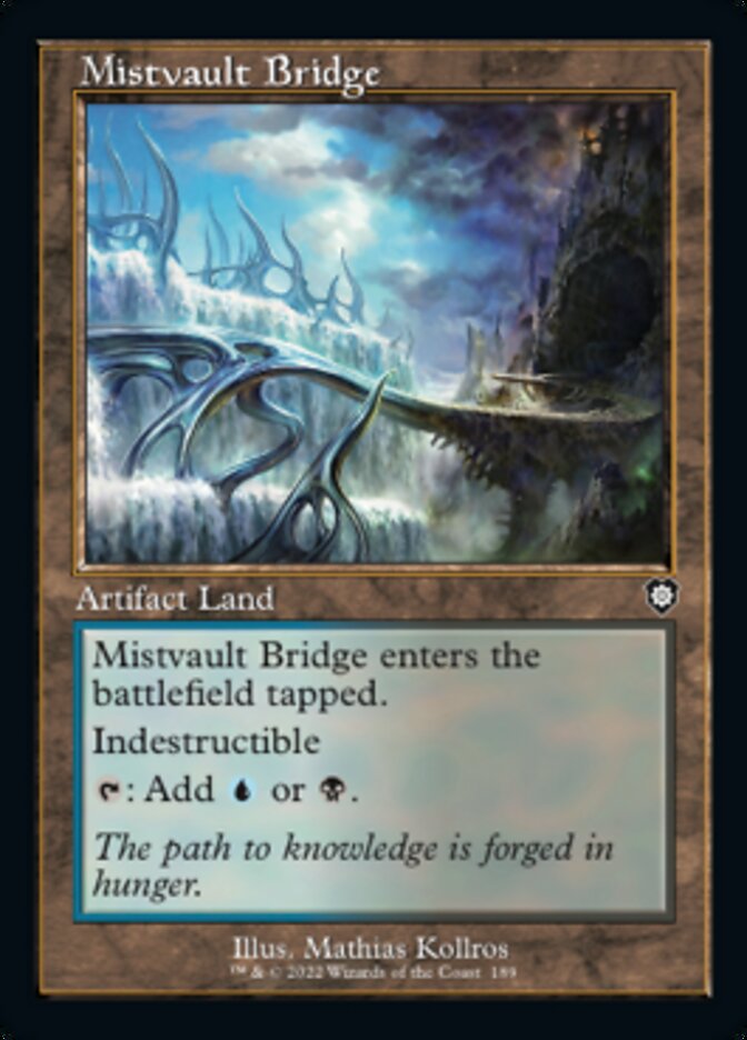 Mistvault Bridge (Retro) [The Brothers' War Commander] | Tabernacle Games