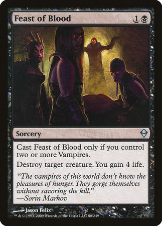 Feast of Blood [Zendikar] | Tabernacle Games