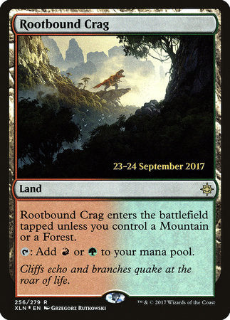 Rootbound Crag [Ixalan Promos] | Tabernacle Games