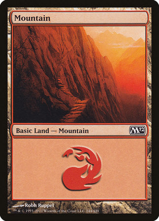 Mountain (244) [Magic 2012] | Tabernacle Games