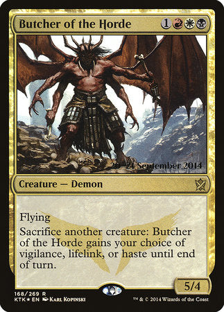 Butcher of the Horde [Khans of Tarkir Promos] | Tabernacle Games