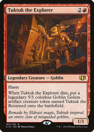 Tuktuk the Explorer [Commander 2014] | Tabernacle Games