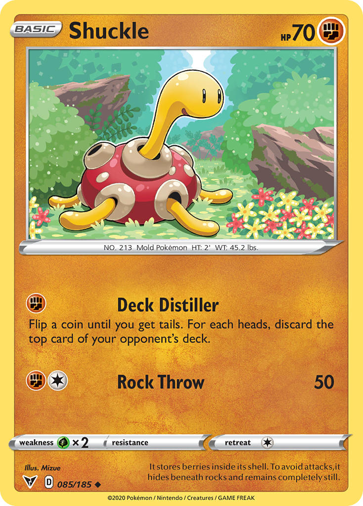 Shuckle (085/185) [Sword & Shield: Vivid Voltage] | Tabernacle Games