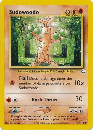 Sudowoodo (77/111) [Neo Genesis Unlimited] | Tabernacle Games