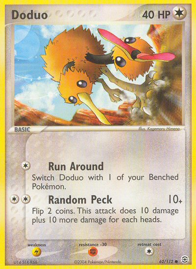 Doduo (62/112) [EX: FireRed & LeafGreen] | Tabernacle Games