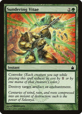 Sundering Vitae [Ravnica: City of Guilds] | Tabernacle Games
