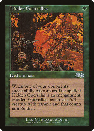 Hidden Guerrillas [Urza's Saga] | Tabernacle Games