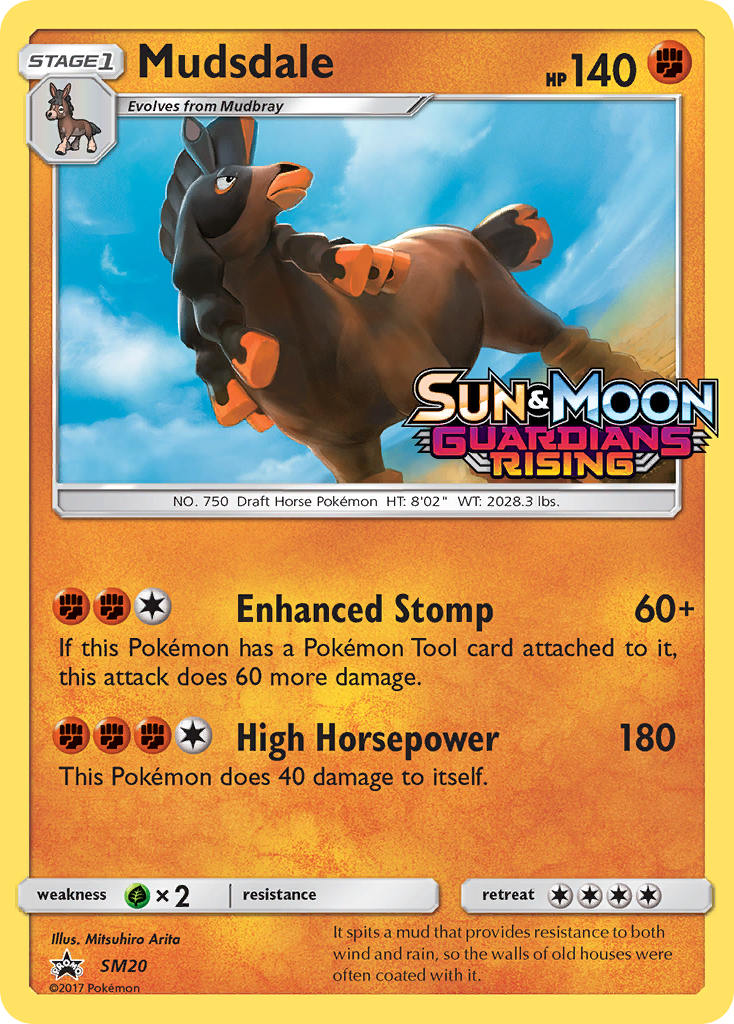 Mudsdale (SM20) [Sun & Moon: Black Star Promos] | Tabernacle Games