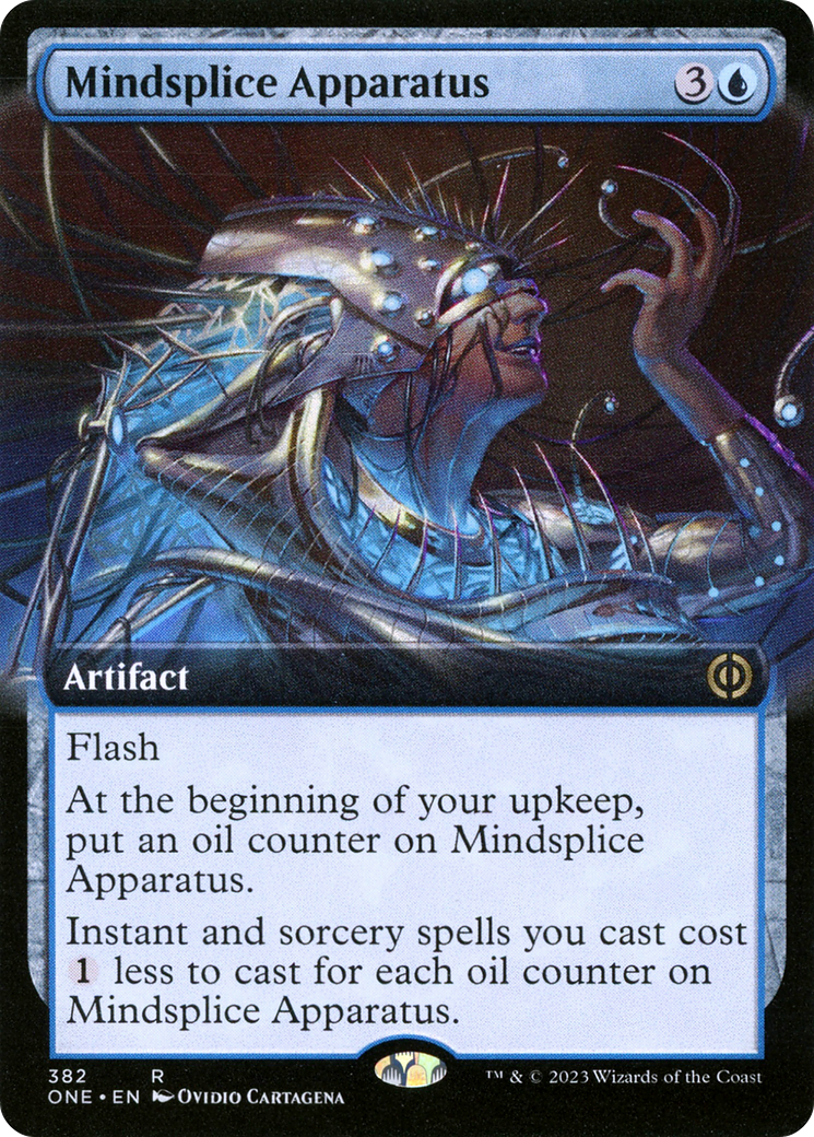 Mindsplice Apparatus (Extended Art) [Phyrexia: All Will Be One] | Tabernacle Games