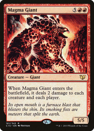 Magma Giant [Commander 2015] | Tabernacle Games