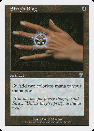 Sisay's Ring [Seventh Edition] | Tabernacle Games
