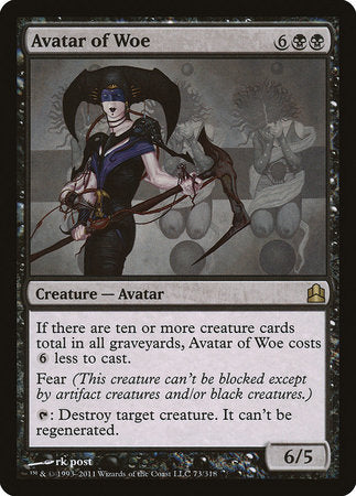 Avatar of Woe [Commander 2011] | Tabernacle Games