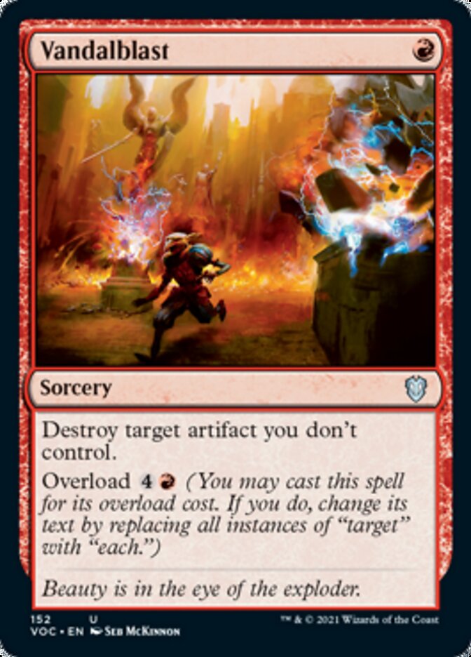 Vandalblast [Innistrad: Crimson Vow Commander] | Tabernacle Games