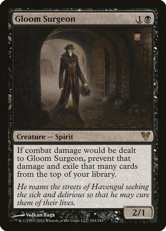 Gloom Surgeon [Avacyn Restored] | Tabernacle Games