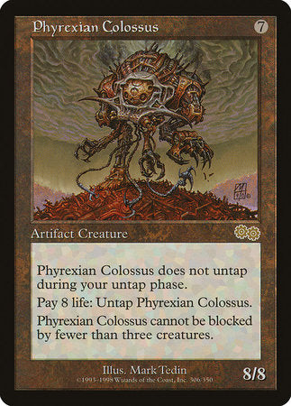 Phyrexian Colossus [Urza's Saga] | Tabernacle Games