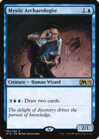 Mystic Archaeologist [Core Set 2019] | Tabernacle Games