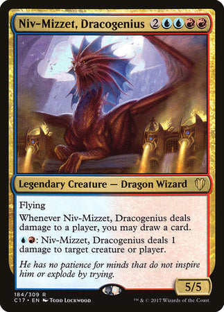 Niv-Mizzet, Dracogenius [Commander 2017] | Tabernacle Games